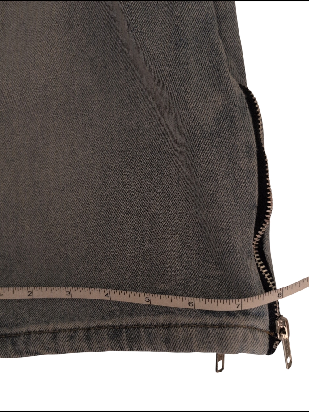 Vintage Man boohooMan Zippers Button Fly Unique Jeans Denim 32x30 - Picture 13 of 14